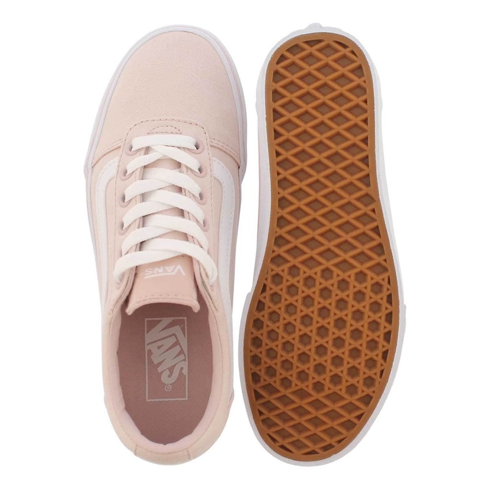 WOMENS PINK VANS OLD SKOOL SNEAKERS
